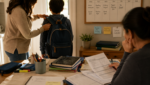 Florida parent helping child prepare for back to school after divorce